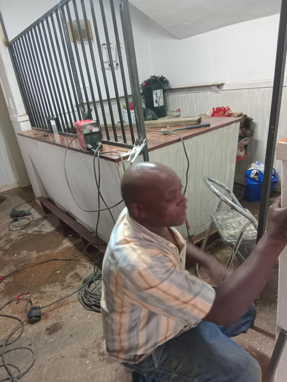 Brick paving driveway